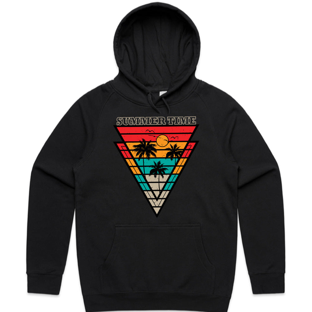 Retro Vibes: Sunset Pyramid Summer