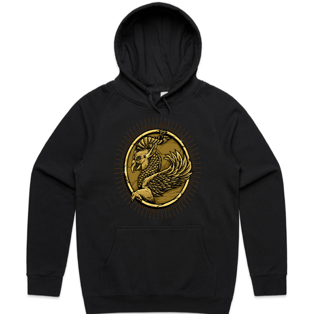 Golden Griffin - Mythical Beast Art Tee