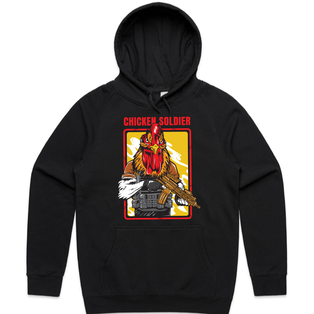 Chicken Soldier - Battle-Ready Warrior Tee