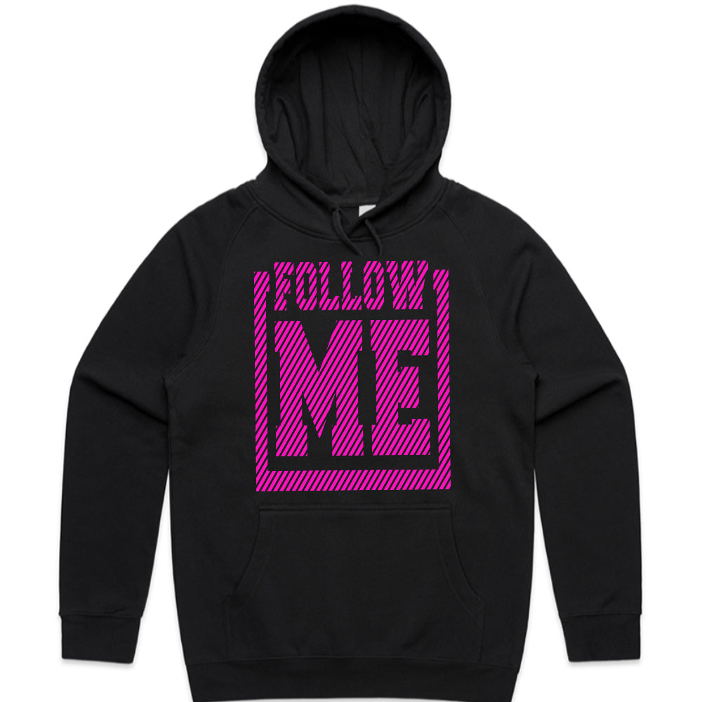 Follow Me: Bold Neon Statement Tee