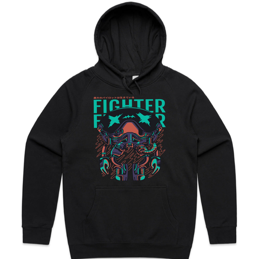 Neon Ace: Fighter Pilot Vision Tee