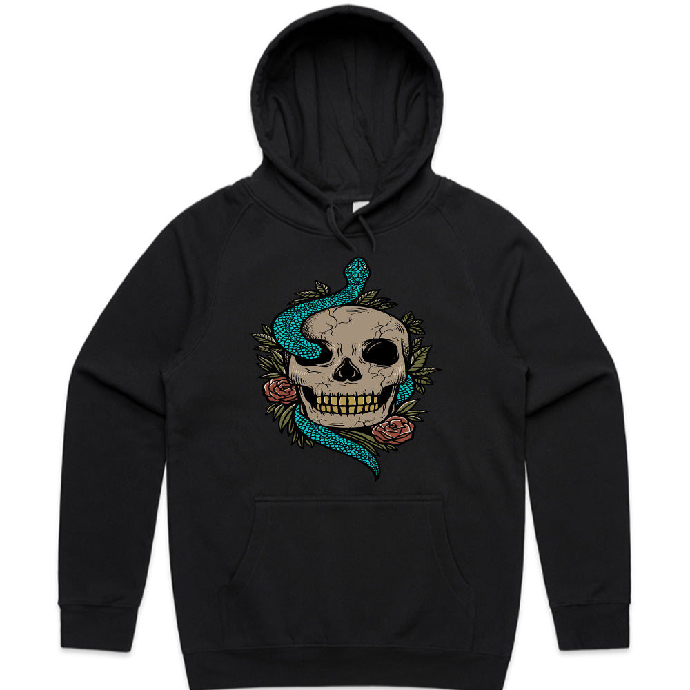 Serpent's Embrace: Death & Bloom Tee