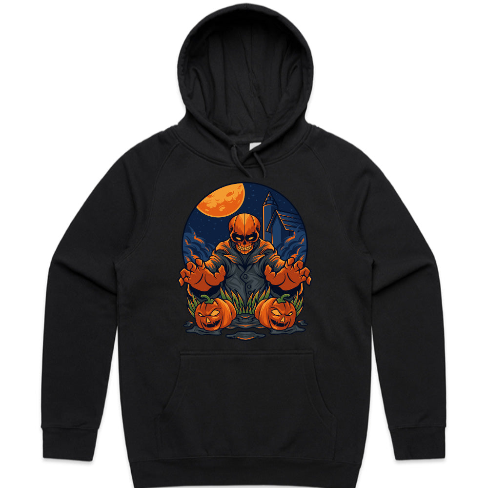 Pumpkin Reaper: Midnight Harvest Horror Tee