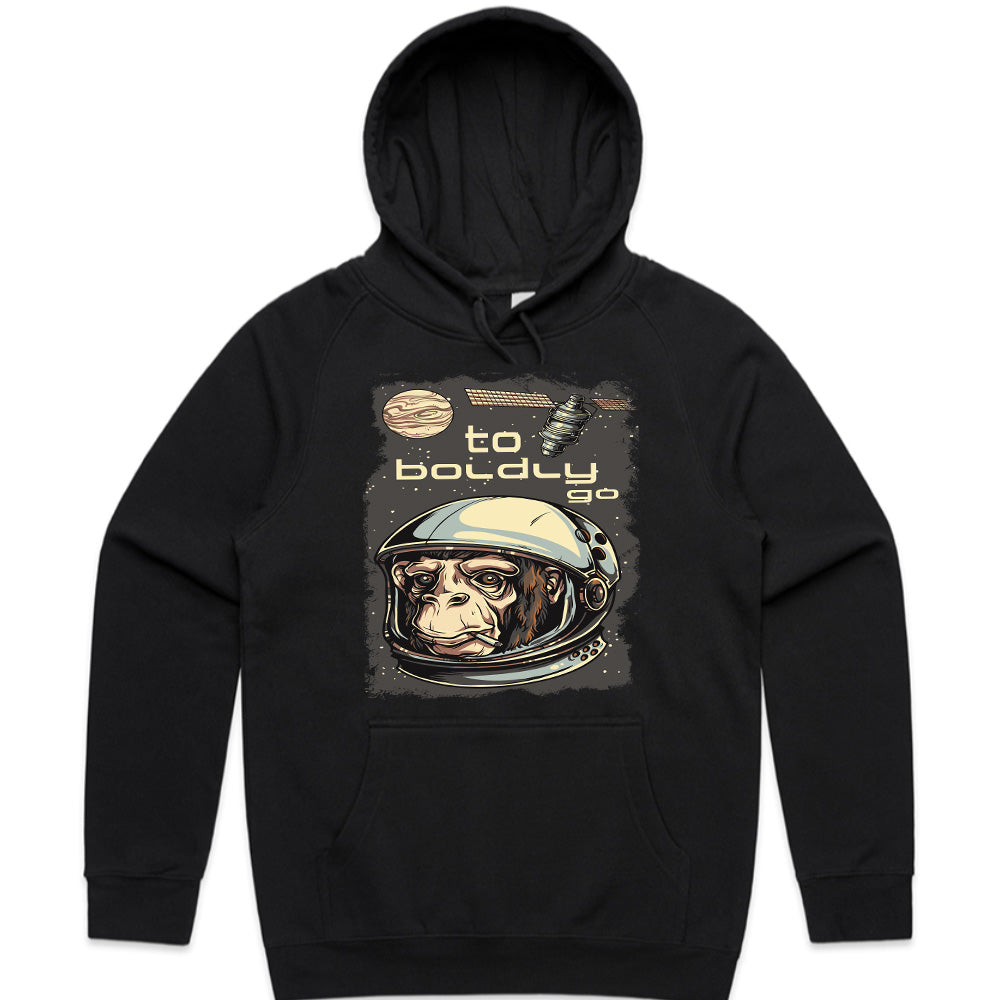 Space Chimp Explorer - To Boldly Go Tee