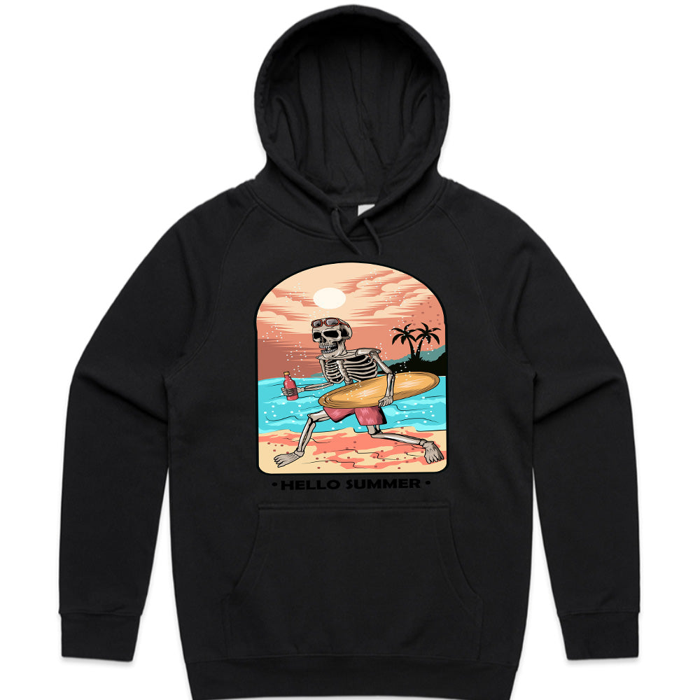 Skeleton Surfer: Eternal Summer Vibes Tee