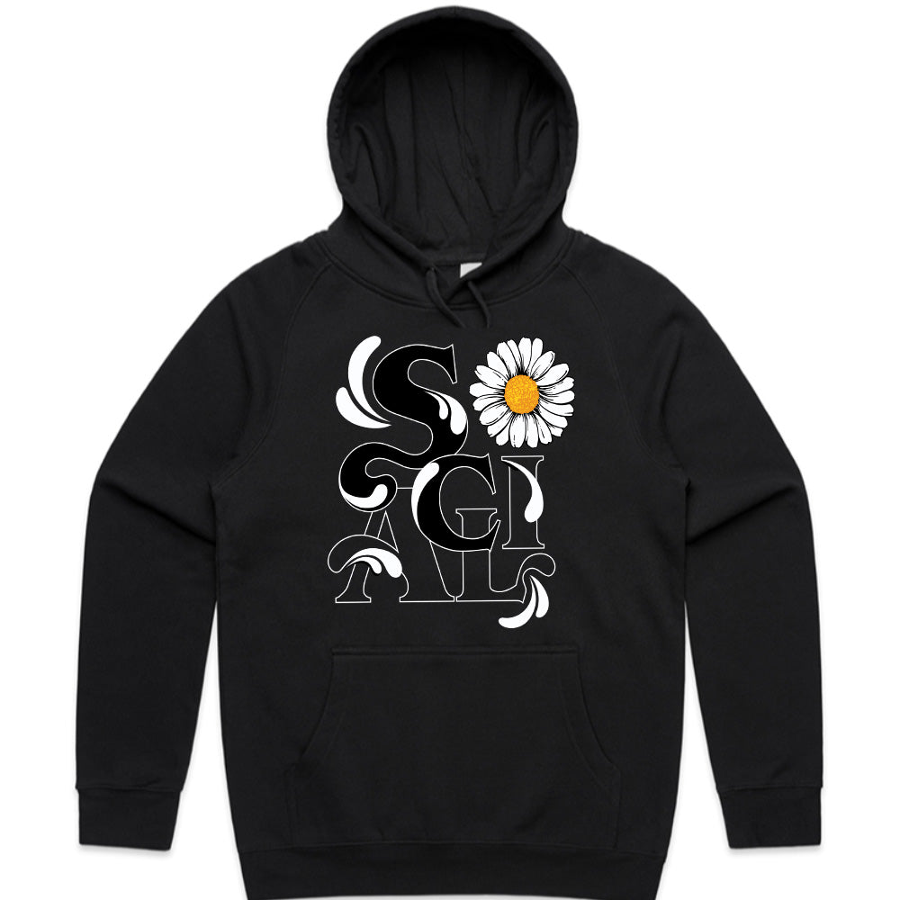 Daisy Bloom: Elegant Floral Statement Tee