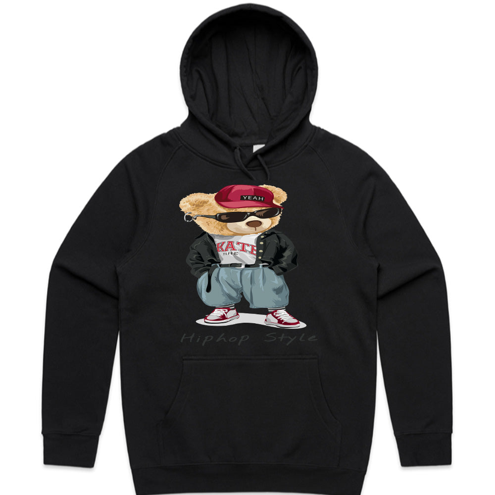 Street Bear Vibe: Hip-Hop Style Tee