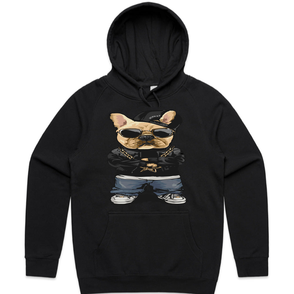Bulldog Swagger: Hip-Hop Pup Tee