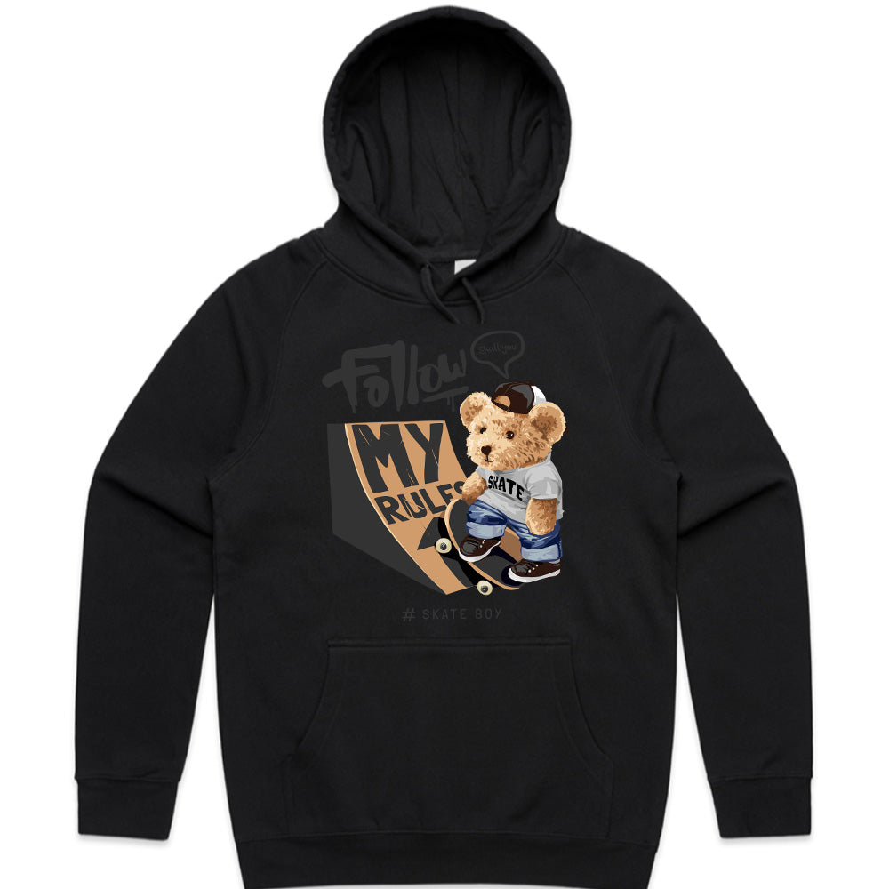 Skate Boy Bear: My Rules Tee