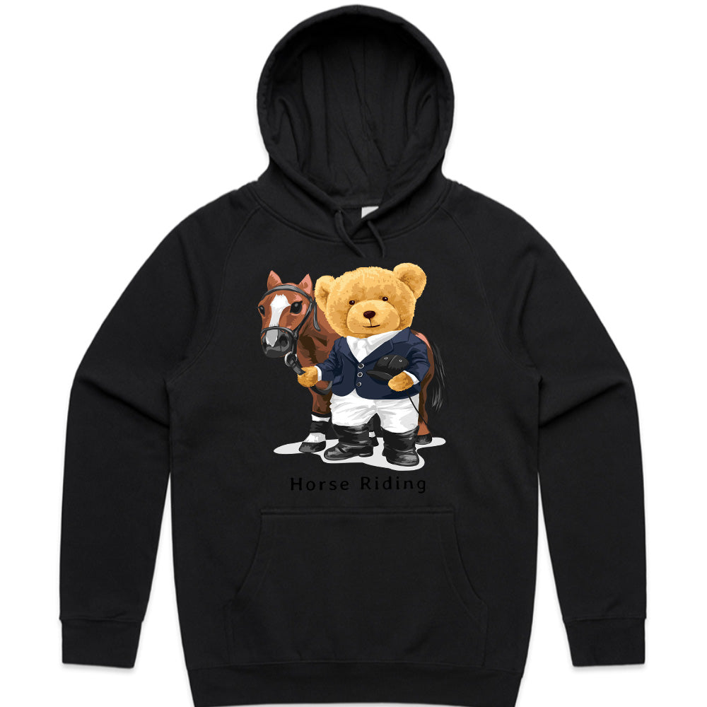 Equestrian Bear: Horse Riding Champion Tee