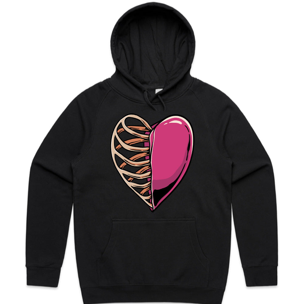 Half Exposed – Ribcage Heart Tee