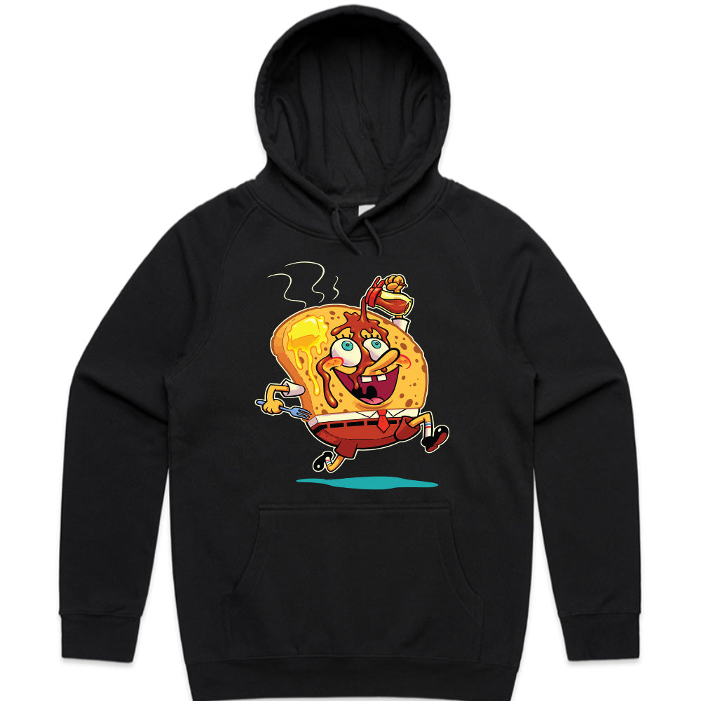 Happy Toasty: Breakfast Cartoon Mashup Tee