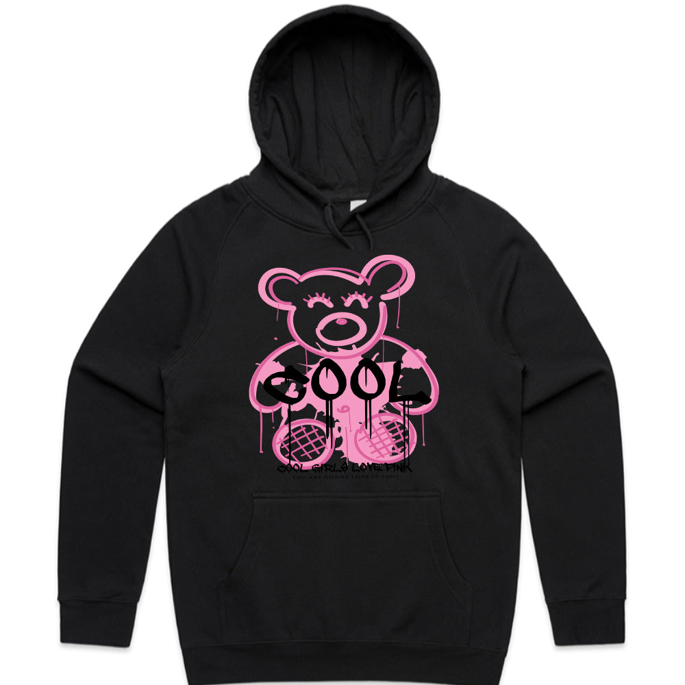 Cool Drip Bear – Pink Graffiti Queen Tee