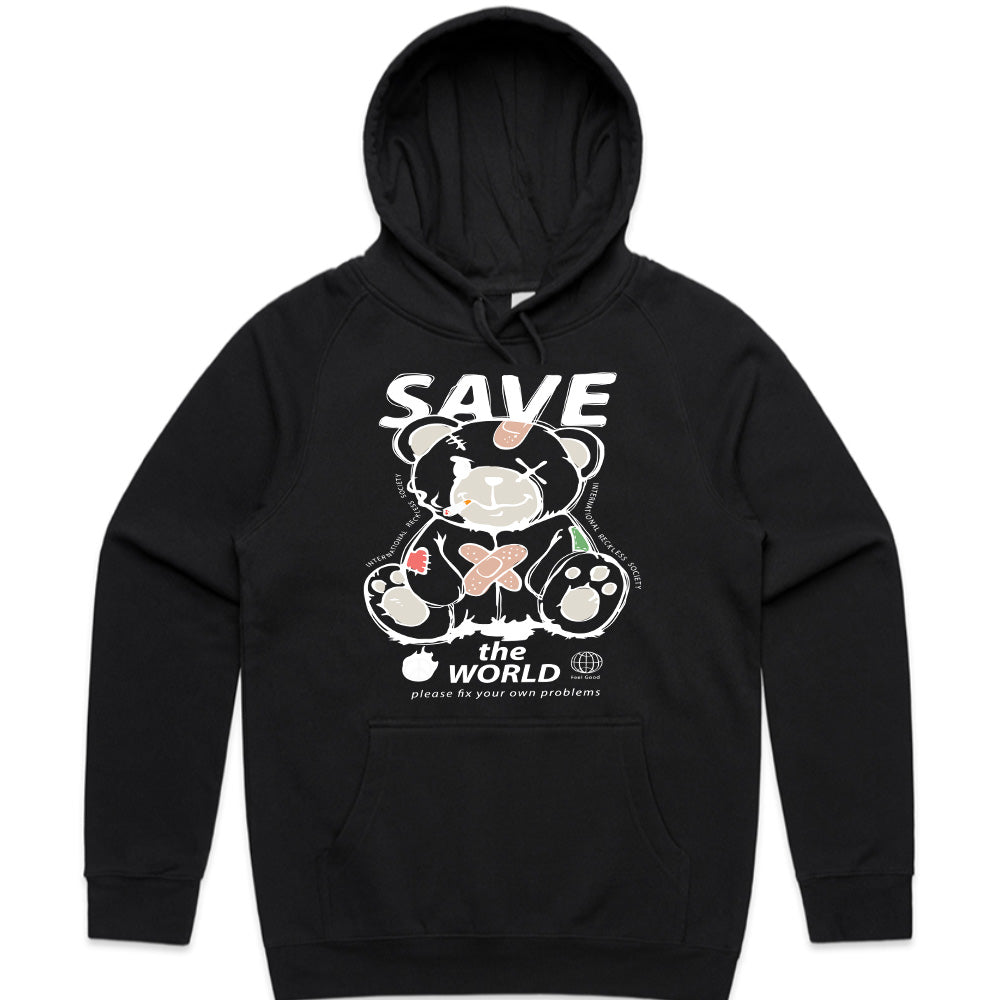 Broken Earth Bear – Save the World Tee