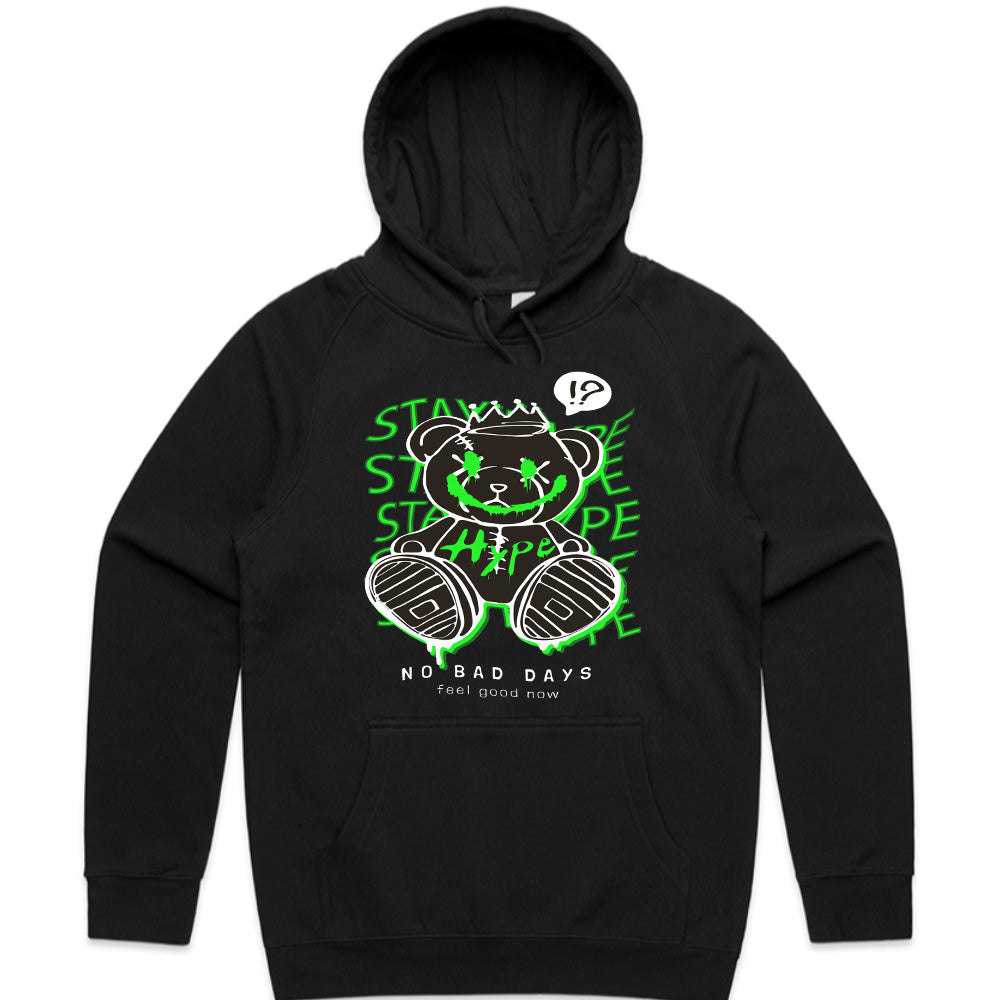 Hope Drip – No Bad Days Neon Bear Tee