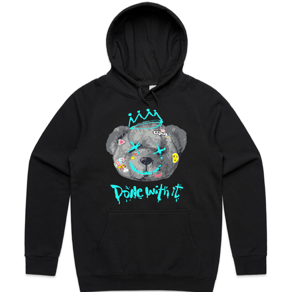 Crowned Breakdown – Done With It Bear Tee