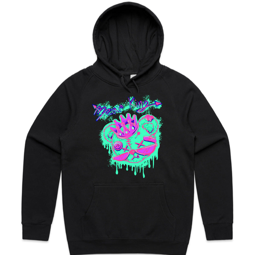 Neon Throne – Bear King Drip Tee