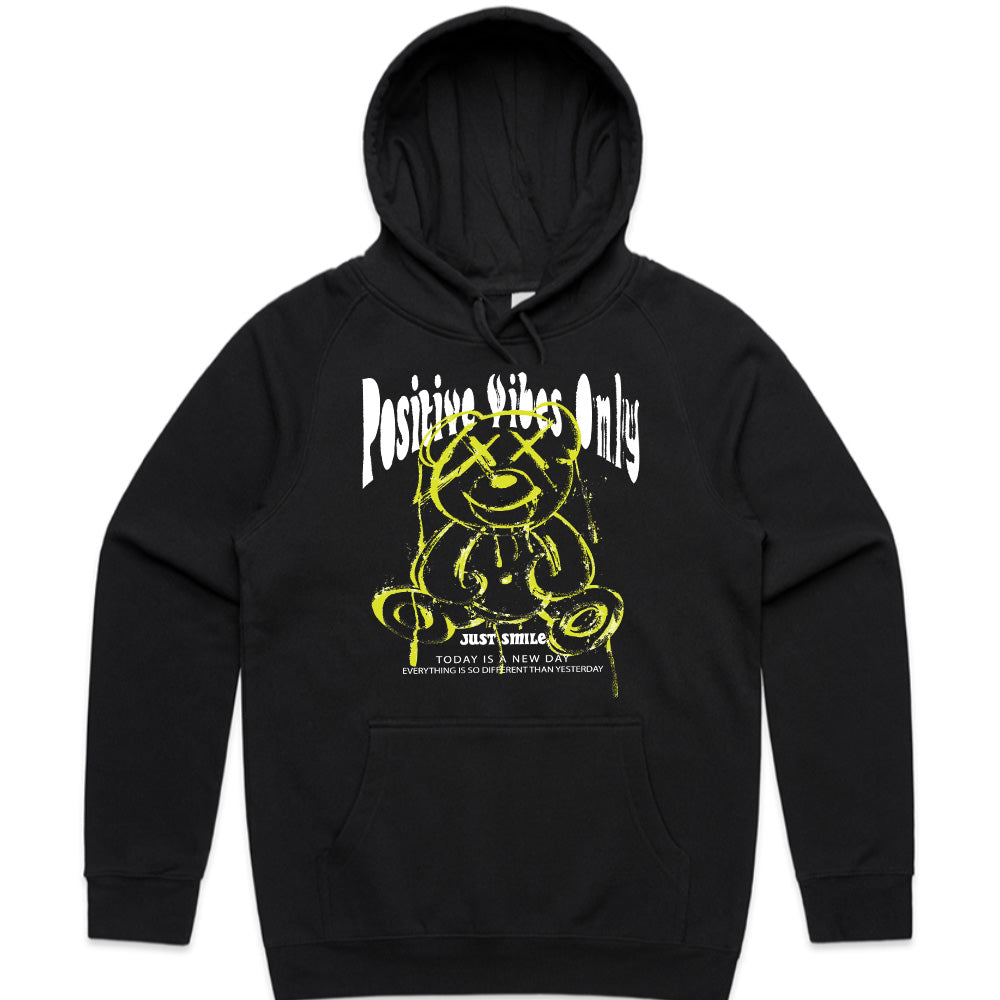 Grin & Glow – Positive Vibes Riot Tee