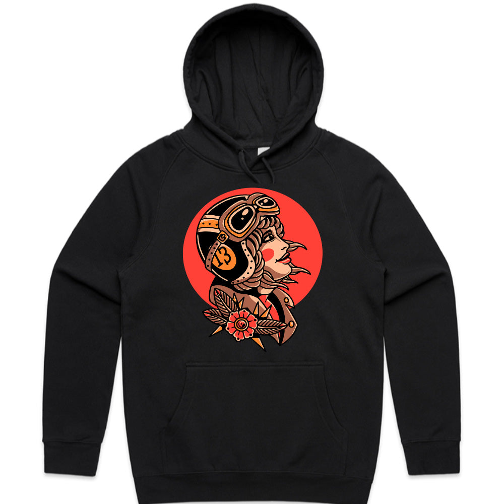 Iron Blossom: Rebel Rose Rider Tee