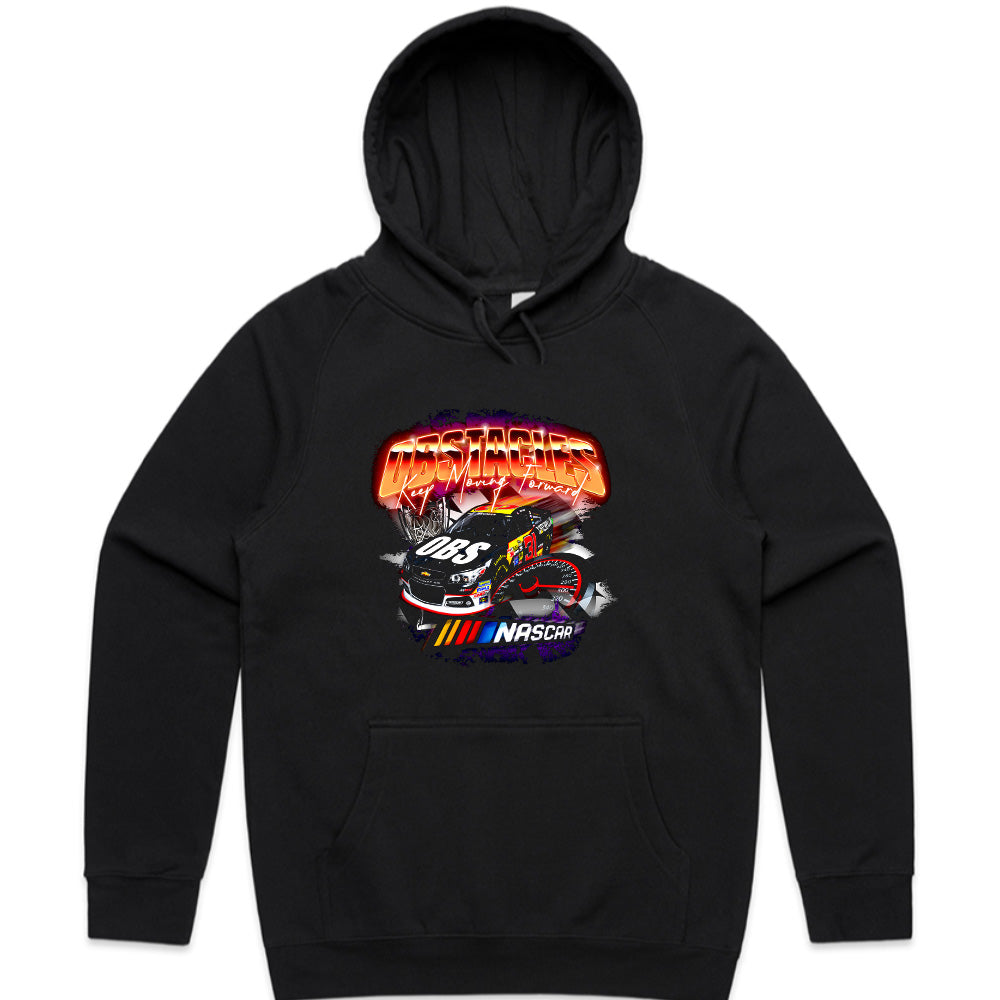Obstacles NASCAR Racing T-Shirt – Keep Moving Forward Edition