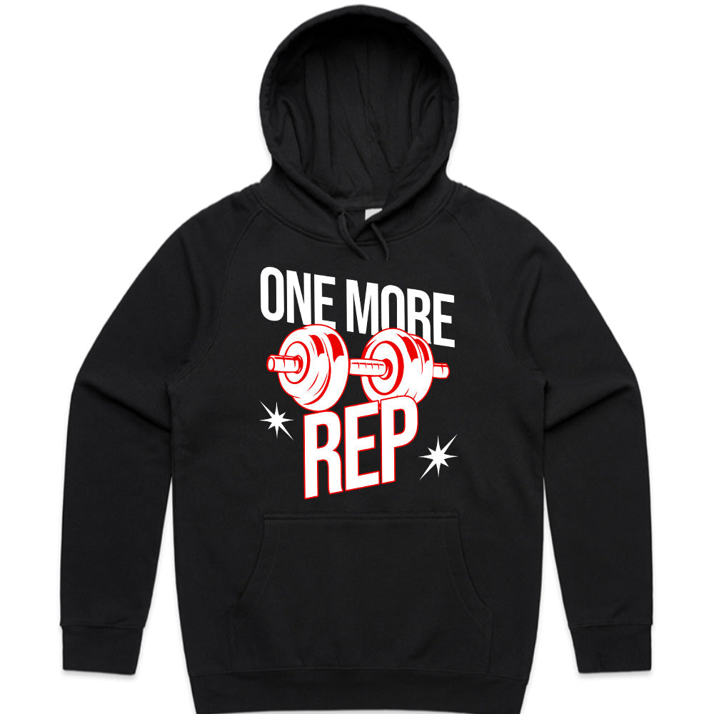 "One More Rep" Motivational Gym T-Shirt – Push Beyond Limits
