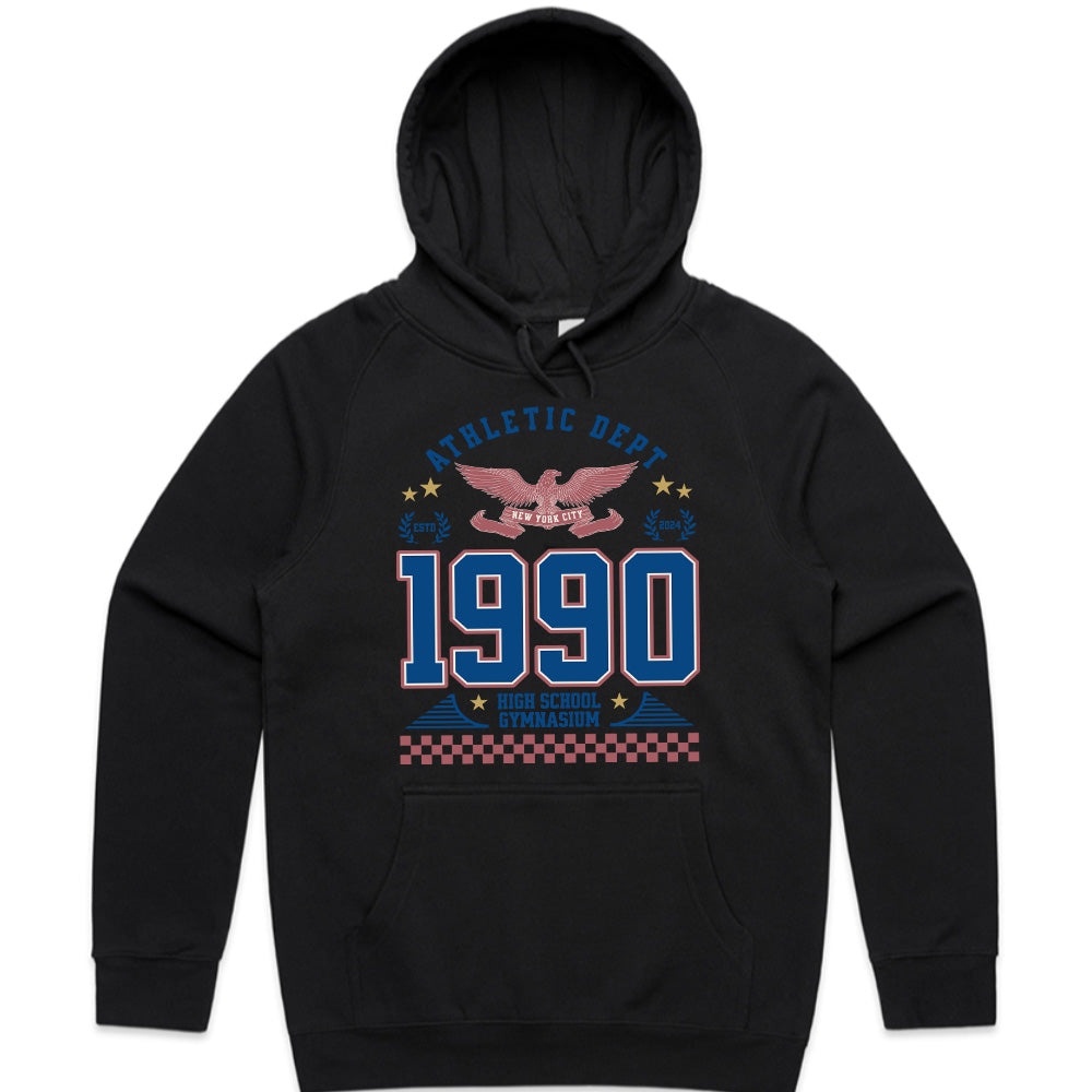 Vintage 1990 Athletic Dept. Gymnasium T-Shirt – Retro Sportswear Style