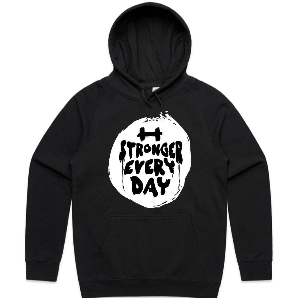 Stronger Every Day – Motivational Gym T-Shirt | Fitness & Strength Tee
