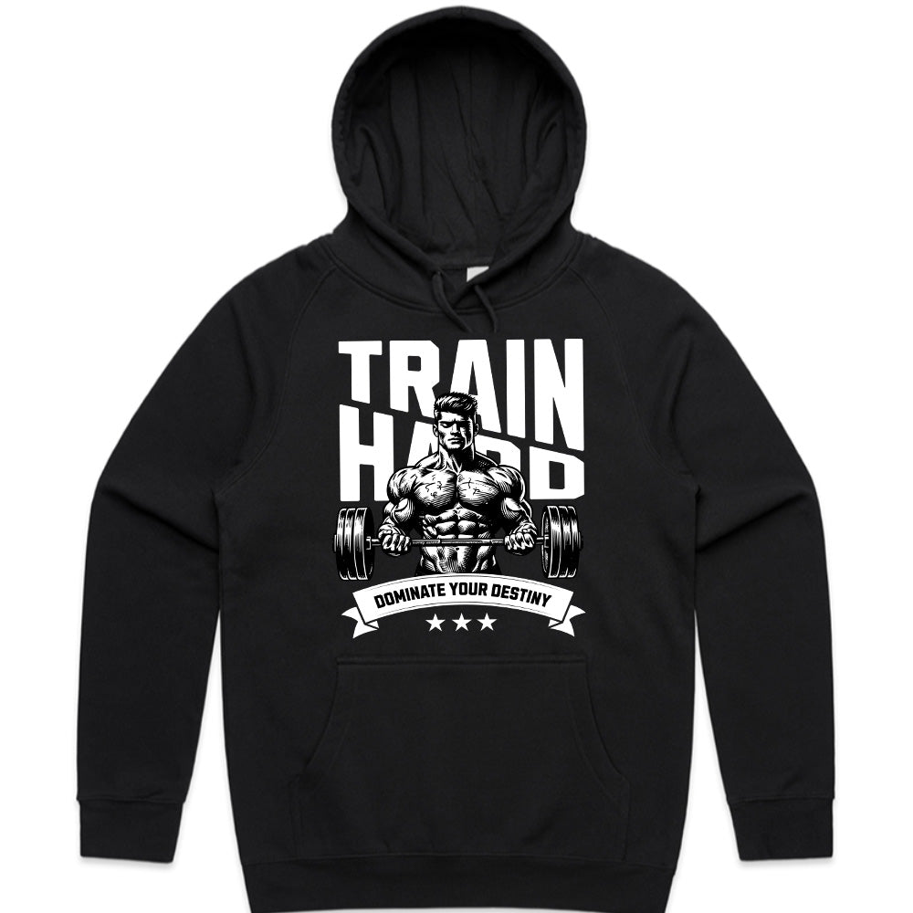 Train Hard Gym T-Shirt – Dominate Your Destiny | Fitness Motivation Tee