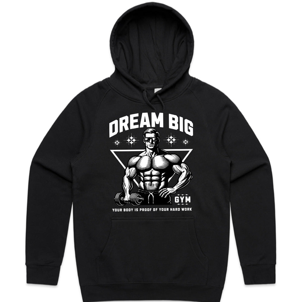 "Dream Big Gym T-Shirt" – Hard Work Pays Off