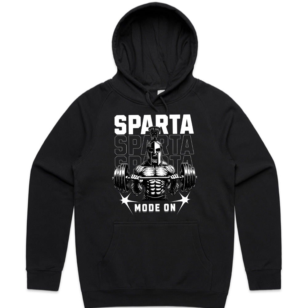"Sparta Mode On" Warrior Gym T-Shirt – Train Like a True Spartan