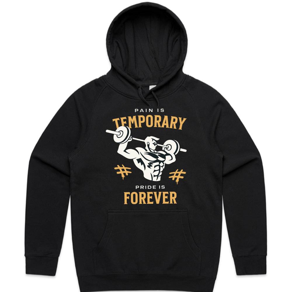 Pain is Temporary, Pride is Forever – Motivational Gym T-Shirt