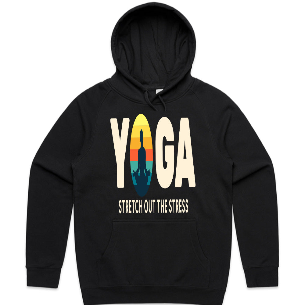 "Yoga – Stretch Out the Stress" Relaxing & Mindful T-Shirt