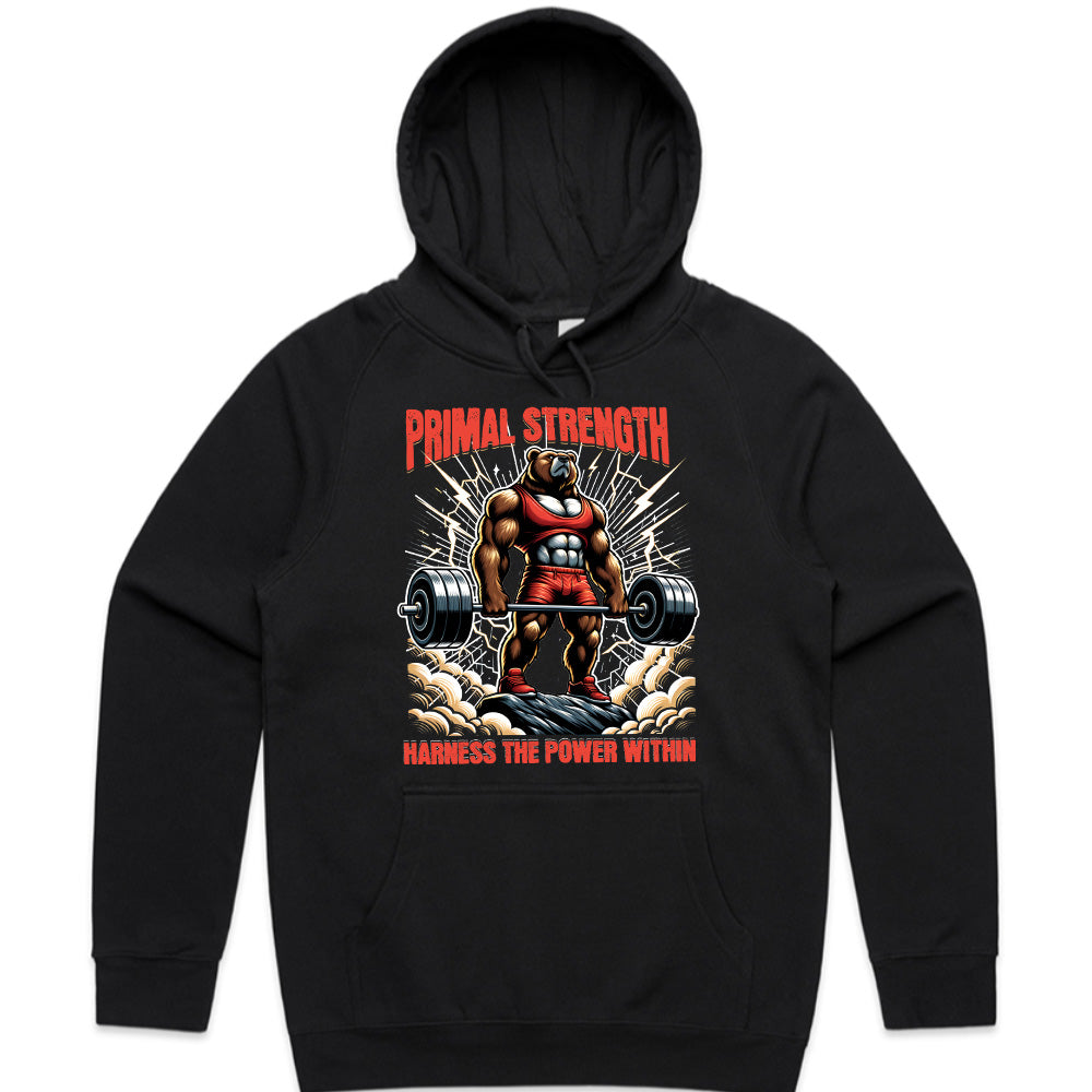 "Primal Strength" Gym T-Shirt – Harness the Power Within