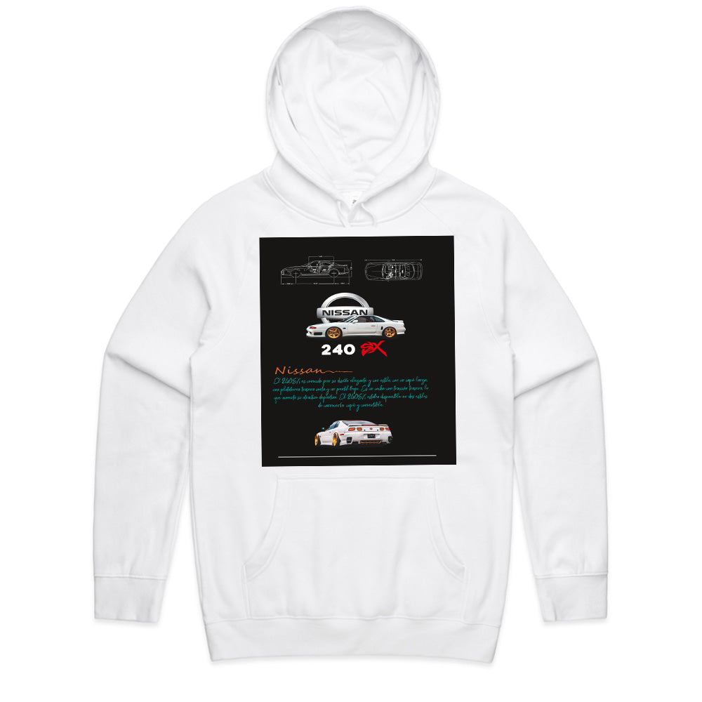Nissan 240SX Drift King Blueprint T-Shirt – JDM Classic Engineering Tee