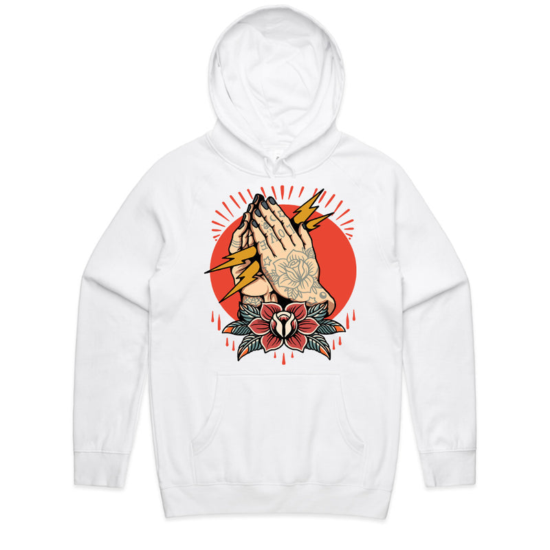 Sacred Power - Tattoo Praying Hands Tee