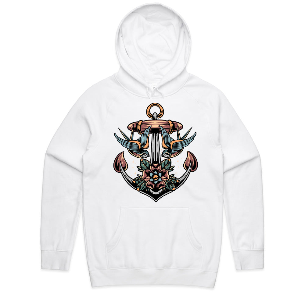 Anchor of Serenity: Nautical Spirit Streetwear Tee