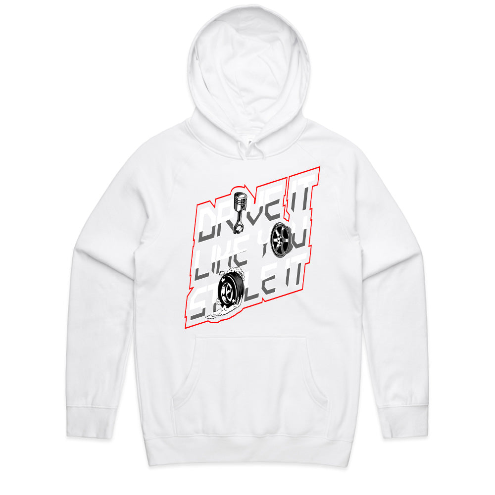 Drive It Like You Stole It T-Shirt — Full Throttle Edition