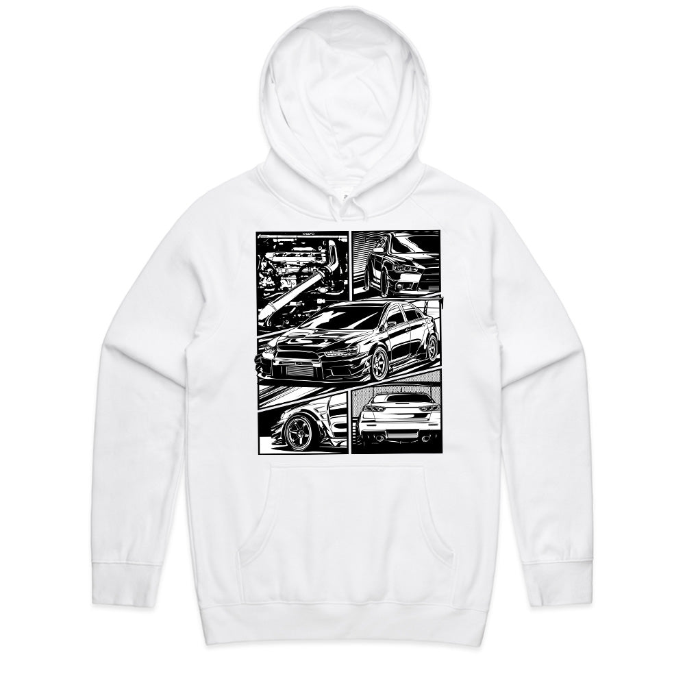 Turbo Beast Comic Panel T-Shirt — Evo Edition