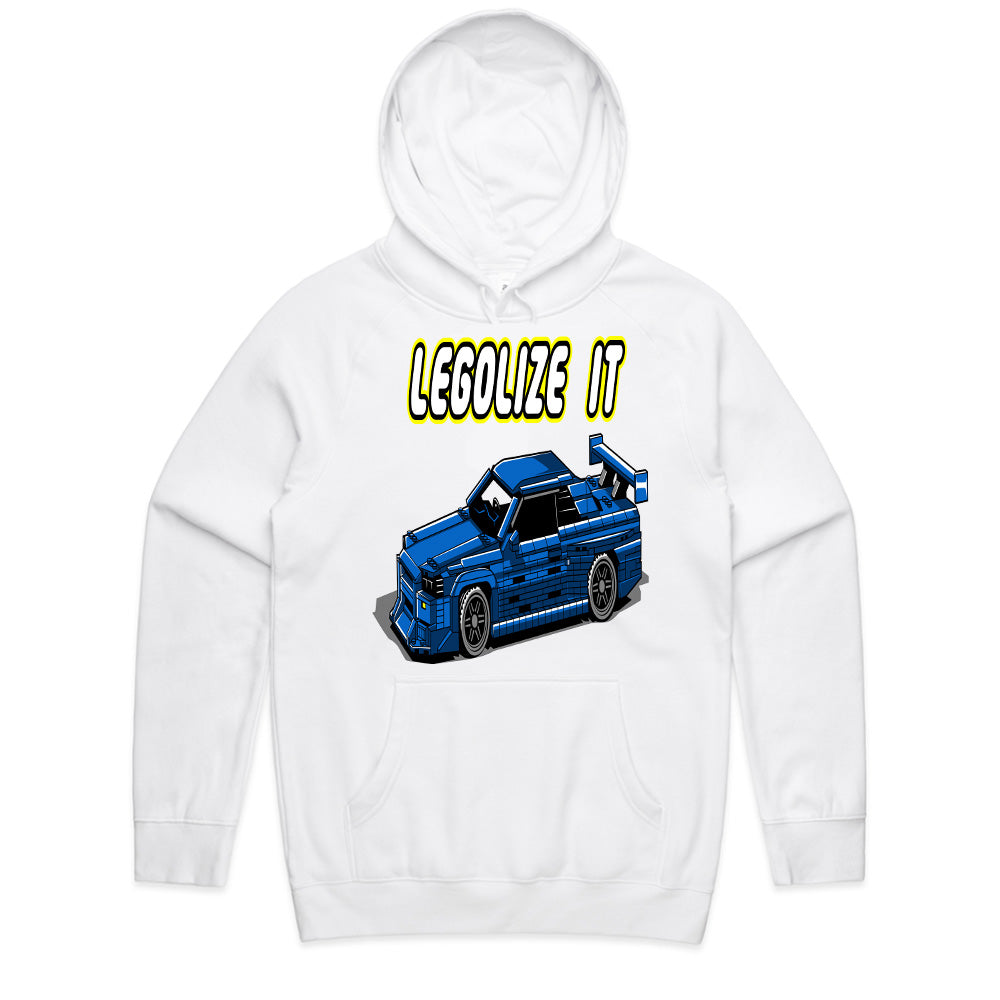 "Legolize It" — Brick Racer Car T-Shirt