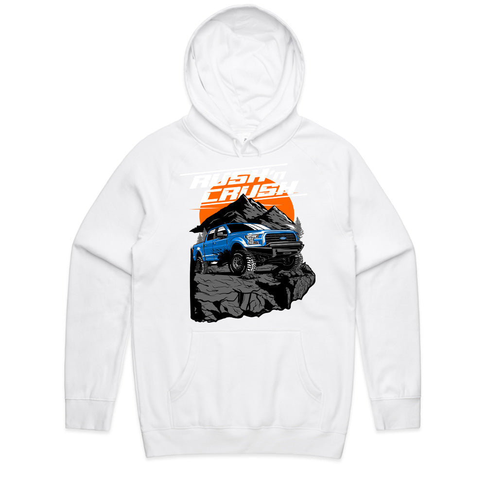 Rush ‘n Crush — Off-Road Mountain Beast Truck T-Shirt