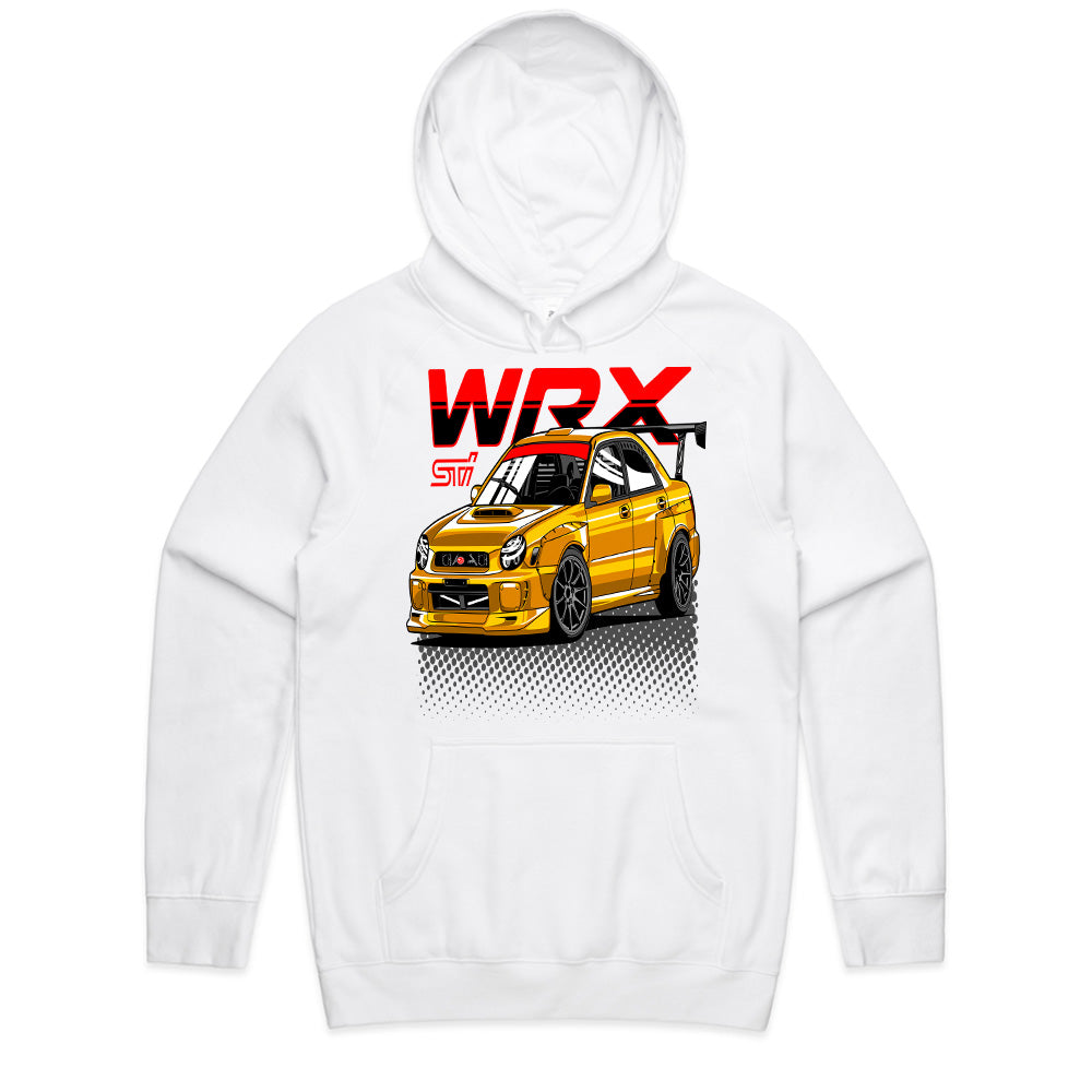 WRX STI Golden Beast – JDM Rally King T-Shirt