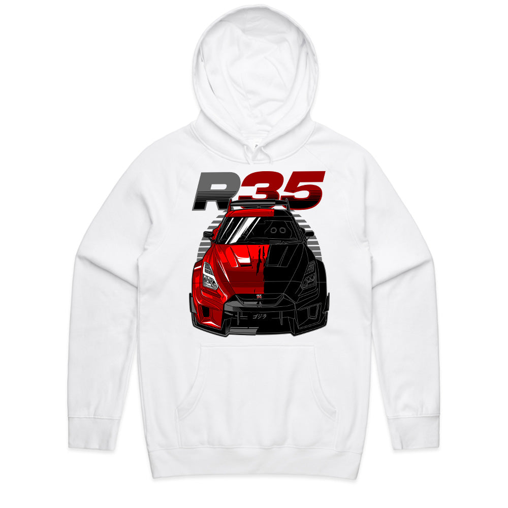 R35 Godzilla Mode – Nissan GT-R Supercar Beast T-Shirt
