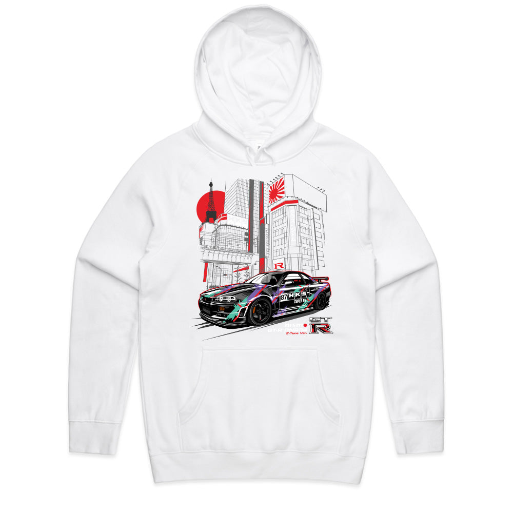 Tokyo GT-R Vibe – BNR34 Nismo Skyline Street Racing T-Shirt