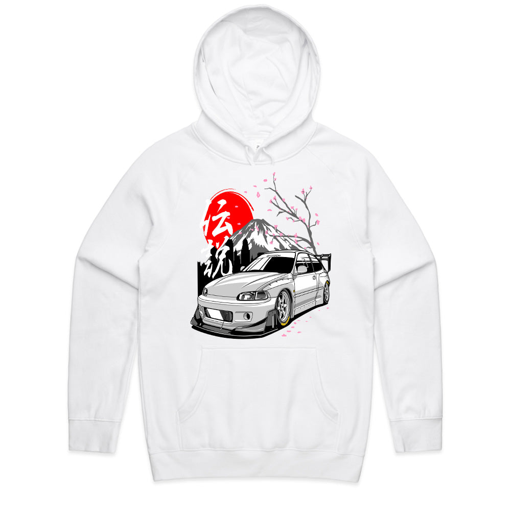 JDM Legend Civic – Mount Fuji Drift Spirit T-Shirt