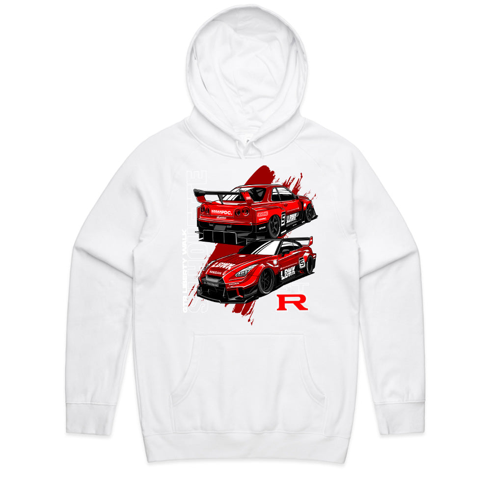Liberty Walk GTR Silhouette Racing Legends T-Shirt