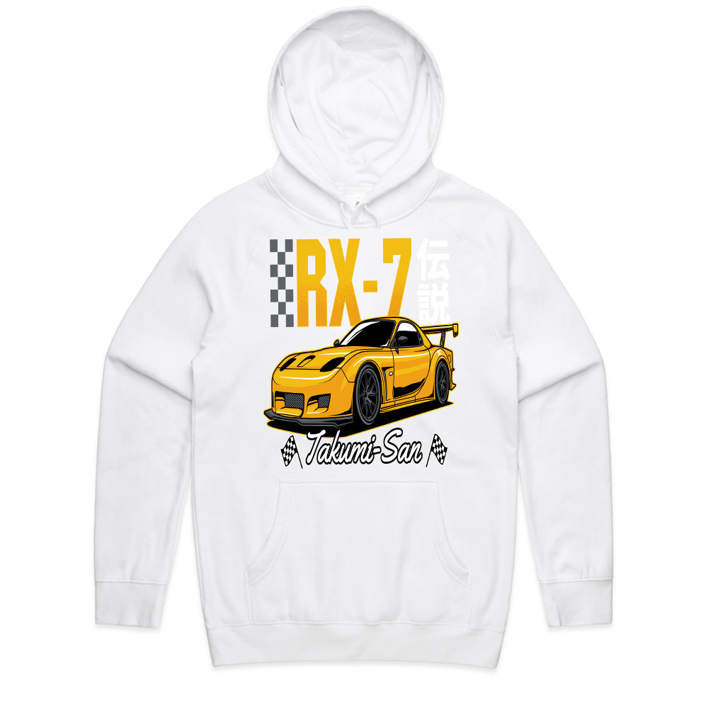 RX-7 Takumi-San T-Shirt – Rotary Drift Legend Tee