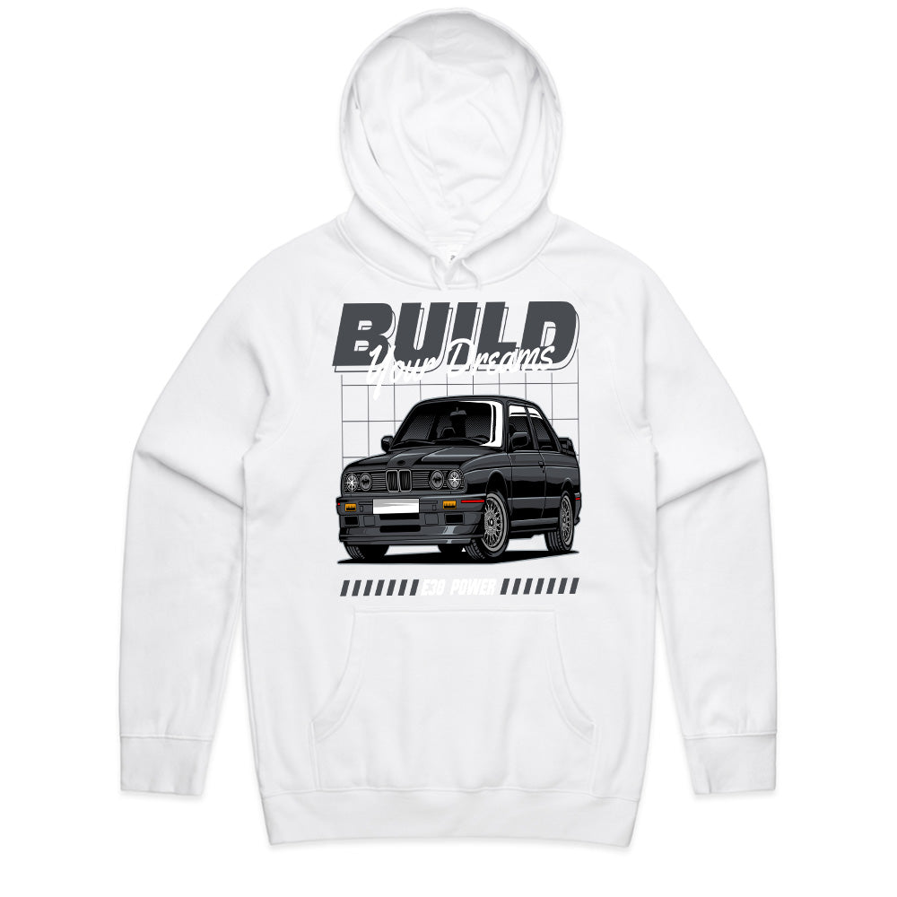 BMW E30 Build Your Dreams T-Shirt – Euro Classic Power Tee