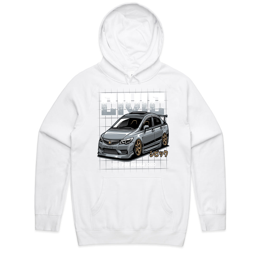 Civic FD2 Power T-Shirt – JDM Street Performance King Tee