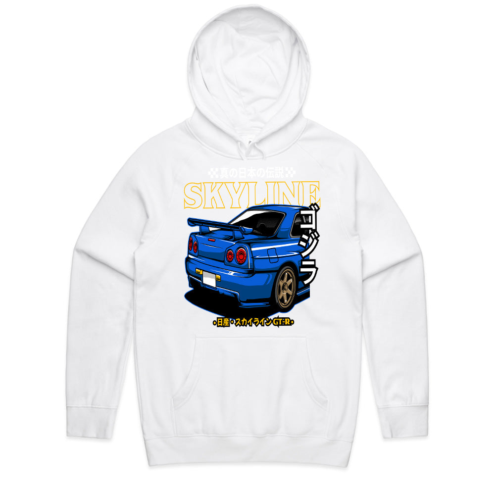 Skyline Godzilla R34 T-Shirt – True Japanese Legend Streetwear
