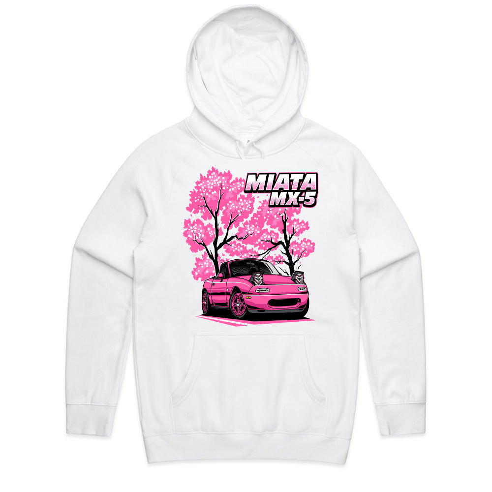 Miata MX-5 Sakura Blossom T-Shirt – JDM Roadster Spring Edition